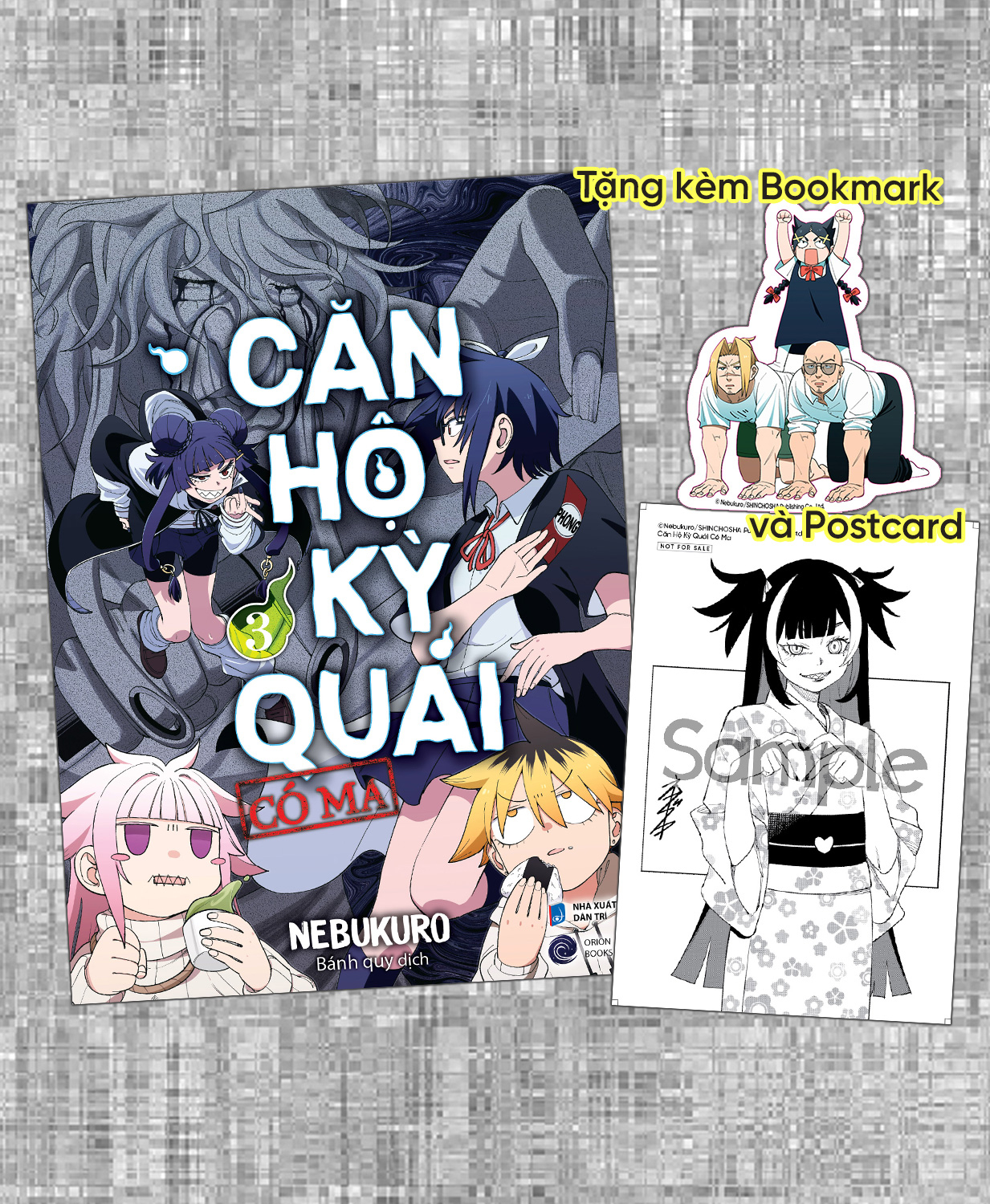 Bộ Căn Hộ Kỳ Quái - Có Ma - Tập 3 - Tặng Kèm Bookmark + Postcard - Ảnh 2