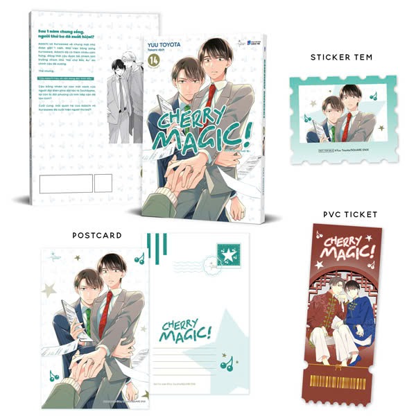 Bo
						
										
										Cherry Magic - Tap 14 - Ban Dac Biet -  Tang Kem Sticker Tem + Ticket PVC + Postcard 2 Mat Boi Cung