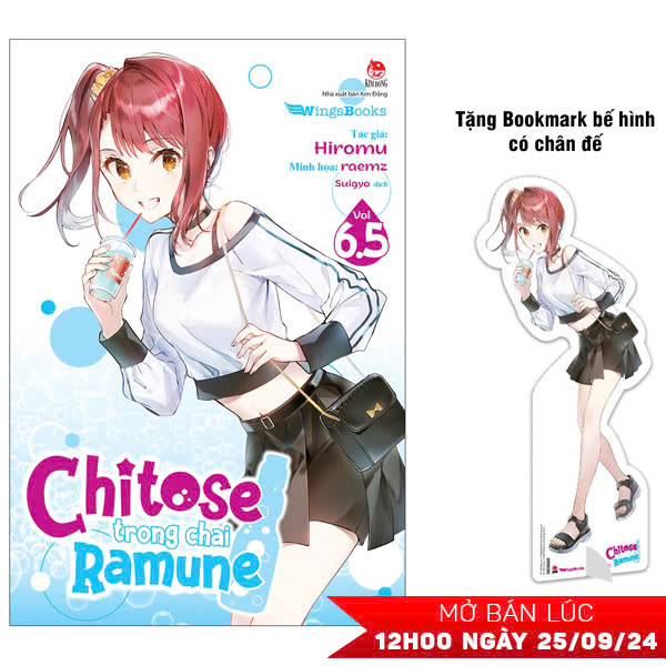 Bo
						
										
										Chitose Trong Chai Ramune - Tap 6.5 - Tang Kem Bookmark Be Hinh Co Chan De