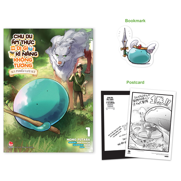 Bo
						
										
										Chu Du Am Thuc Tai Di Gioi Voi Ki Nang Khong Tuong - Sui Phieu Luu Ky - Tap 1 - Tang Kem Bookmark + Postcard