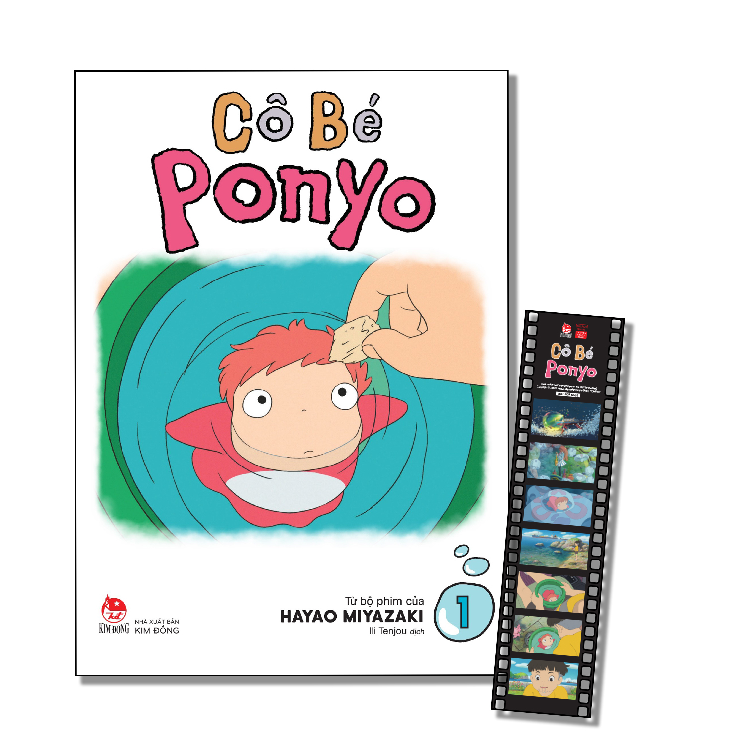 Bộ Cô Bé Ponyo - Tập 1 - Tặng Kèm Filmstrip - Ảnh 2