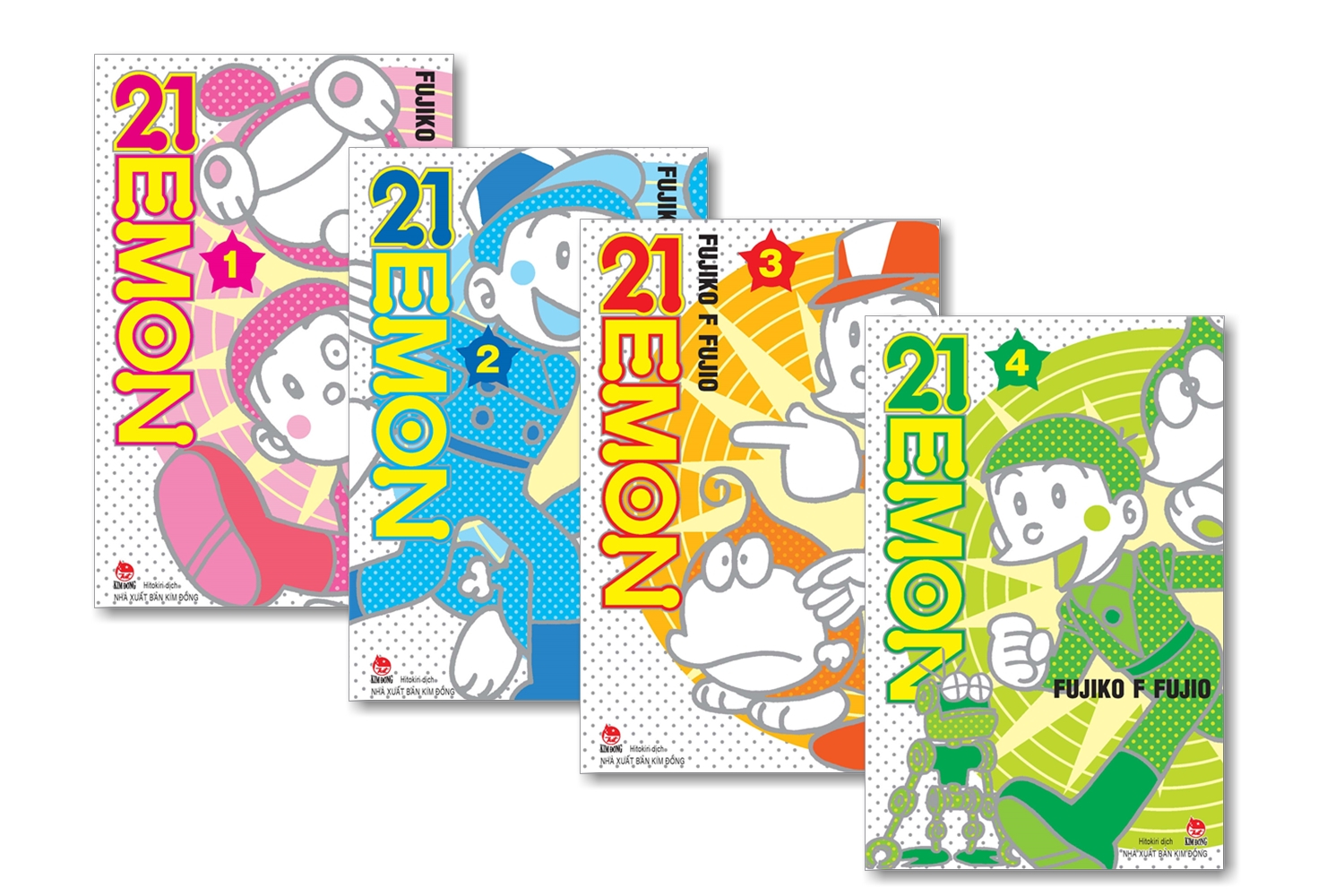Bộ Combo Manga - 21EMON: Tập 1 - 4 (Bộ 4 Tập) (Tái Bản 2026) - Ảnh 2