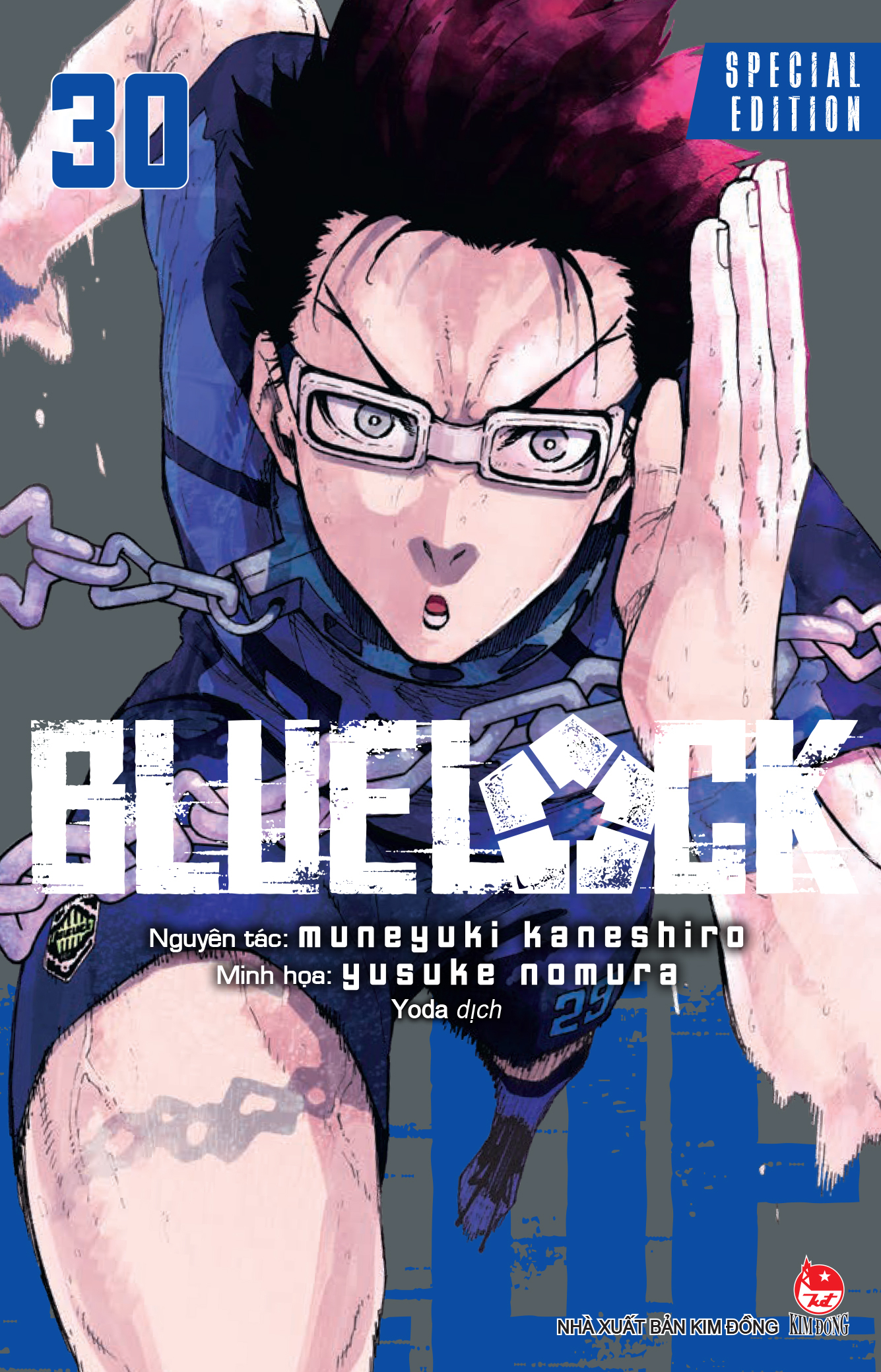 Bộ Combo Manga - BlueLock - Tập 30: Bản Thường + Bản Đặc Biệt (Bộ 2 Cuốn) - Tặng Kèm Card PVC + Standee Ivory + Set Quà Hiori Và Kurona - Ảnh 5