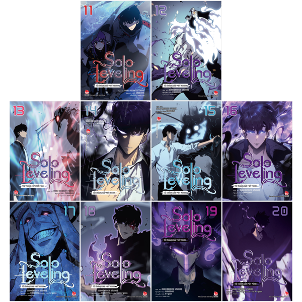 Bộ Combo Manhwa - Solo Leveling - Tôi Thăng Cấp Một Mình: Tập 11 - 20 (Bộ 10 Tập)