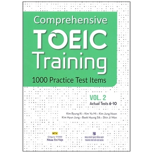 bộ comprehensive toeic training 1000 practice test items (vol 2) - kèm cd