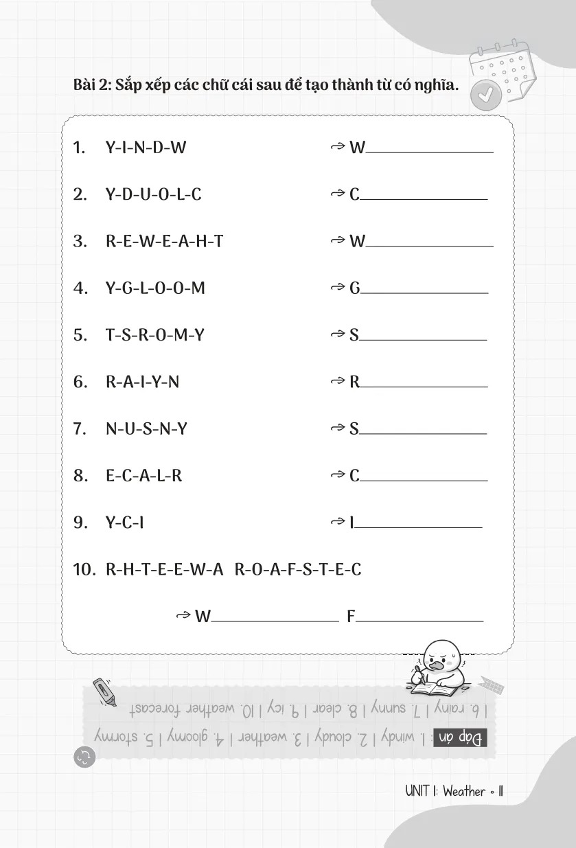 Bộ Crack English Vocabulary - Xây Chắc 540 Từ Vựng Tiếng Anh Theo Chủ Đề Chỉ Với 30 Phút Mỗi Ngày - Chủ Đề Tự Nhiên - Ảnh 7