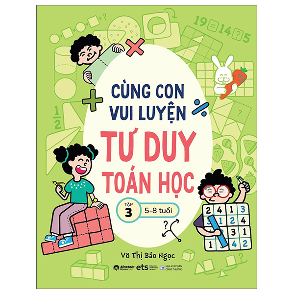 Bộ Cùng Con Vui Luyện Tư Duy Toán Học - Tập 2 (5-8 Tuổi) - Ảnh 3