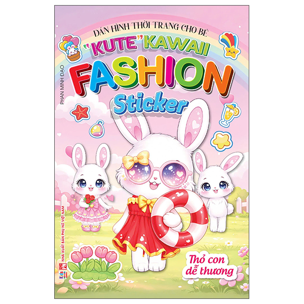 Bộ Dán Hình Thời Trang Cho Bé - "Kute" Kawaii Fashion Sticker - Mèo Con Xinh Xắn - Ảnh 4