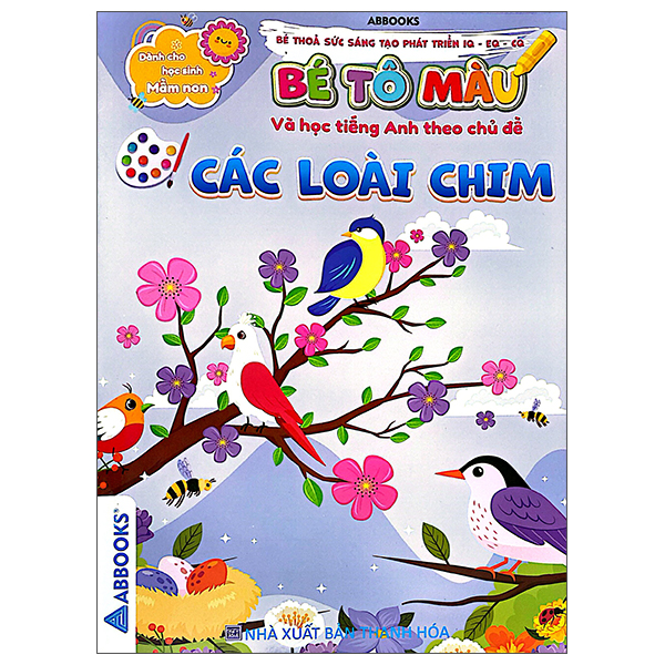 Bộ Dành Cho Học Sinh Mầm Non - Bé Thỏa Sức Sáng Tạo Phát Triển IQ-EQ-CQ - Bé Tô Màu Và Học Tiếng Anh Theo Chủ Đề - Các Loại Rau Củ - Ảnh 14