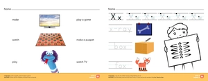 bộ doodle town level 2 literracy skill pad 2nd edition - Ảnh 4