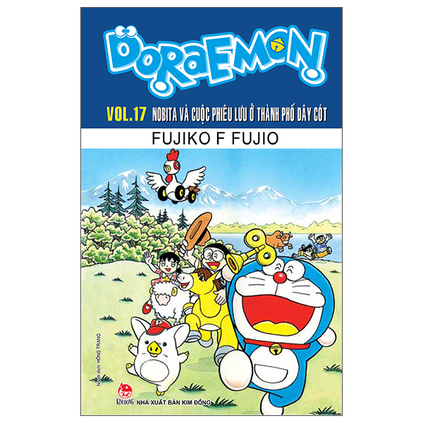 Bộ
						
										
										Doraemon - Truyện Dài - Tập 17 - Nobita Và Cuộc Phiêu Lưu Ở Thành Phố Dây Cót (Tái Bản 2026)