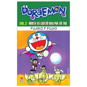 bộ doraemon - truyện dài - tập 2 - nobita và lịch sử khai phá vũ trụ (tái bản 2023)