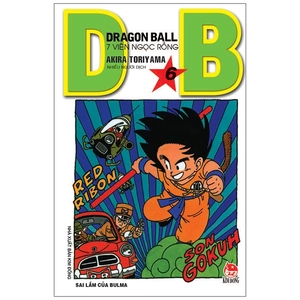 bộ dragon ball - 7 viên ngọc rồng - tập 6 - sai lầm của bulma (tái bản 2022)