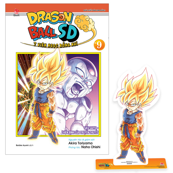 Bo
						
										
										Dragon Ball SD - 7 Vien Ngoc Rong Nhi - Tap 9 - Sieu Saiya - Chien Binh Cua Truyen Thuyet - Tang Kem Standee