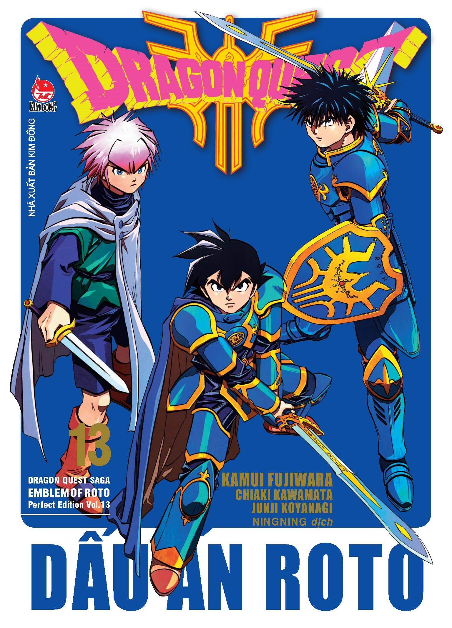 bộ dragon quest - dấu ấn roto - perfect edition - tập 13 - tặng kèm bookmark pvc - Ảnh 2
