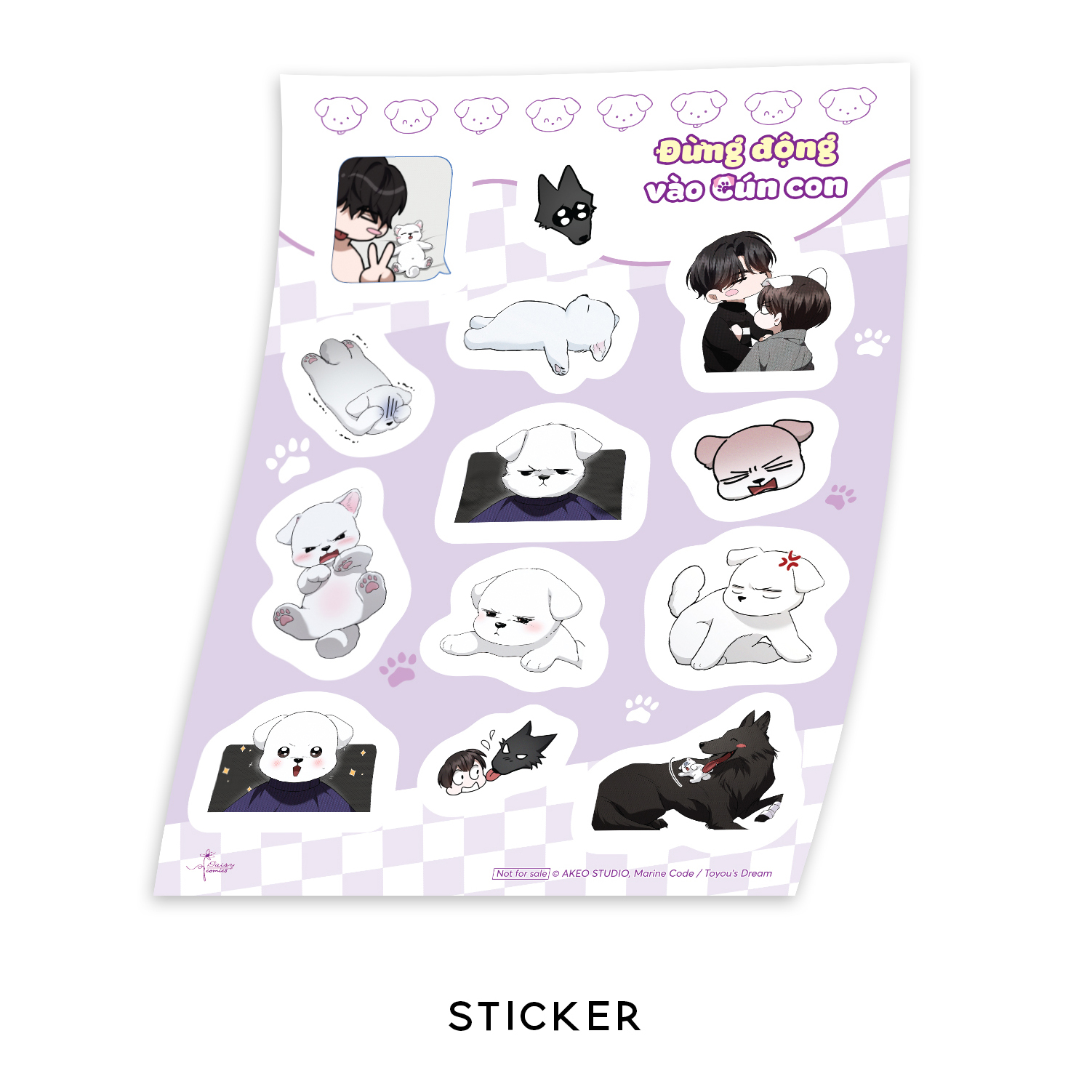 Bộ Đừng Động Vào Cún Con - Tập 3 - Tặng Kèm Set Sticker - Ảnh 4