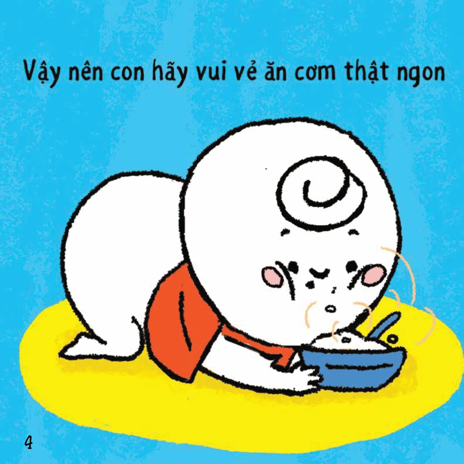 Bộ Ehon Kĩ Năng Sống - Miu Bé Nhỏ - Tập 10 - Đừng Biếng Ăn Nhé! (Tái Bản 2026) - Ảnh 5