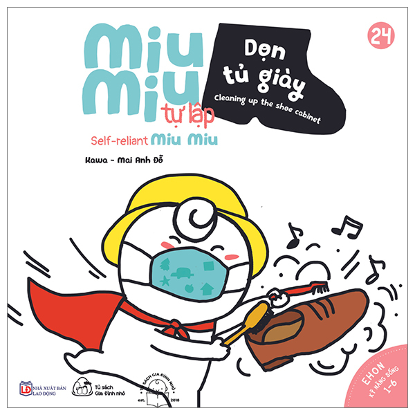 Bộ Ehon Kĩ Năng Sống - Miu Bé Nhỏ - Tập 11 - Miu Bé Nhỏ - Đừng Mất Vệ Sinh Nhé! (Tái Bản 2026) - Ảnh 30
