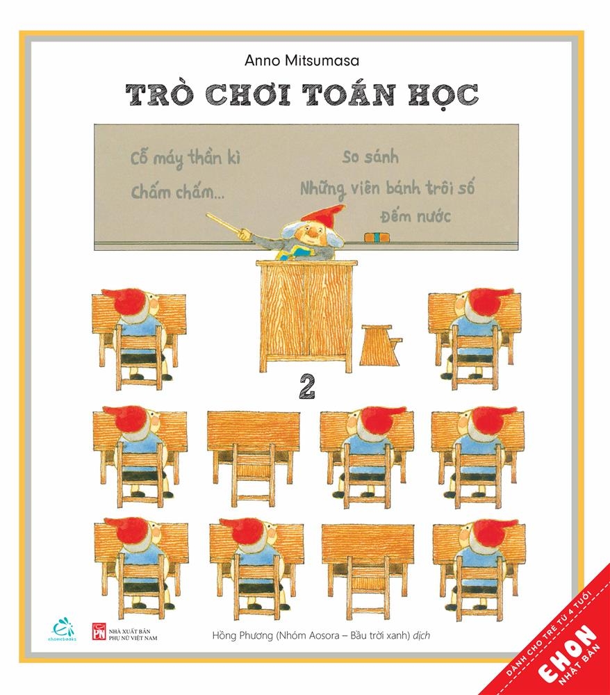 Bộ Ehon Nhật Bản - Trò Chơi Toán Học - Tập 2 (Từ 4 Tuổi) - Ảnh 2