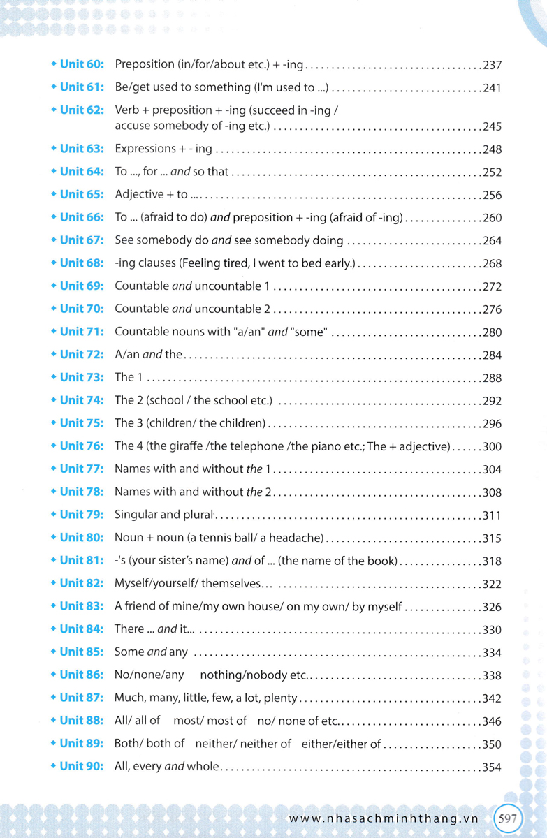bộ english grammar in use - 136 đề mục ngữ pháp tiếng anh - Ảnh 6