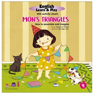 bộ english learn & play 4 - monℹs triangles - how to associate and imagine