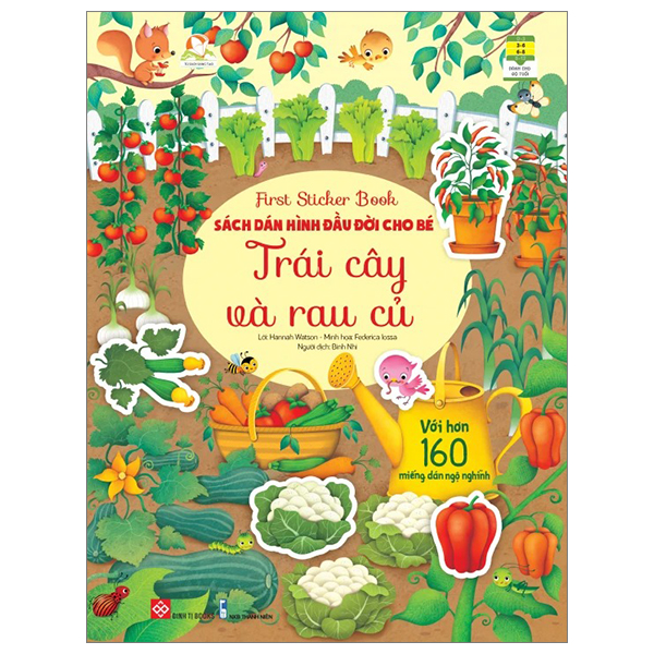 Bộ First Sticker Book - Sách Dán Hình Đầu Đời Cho Bé - Thú Cưng - Ảnh 12