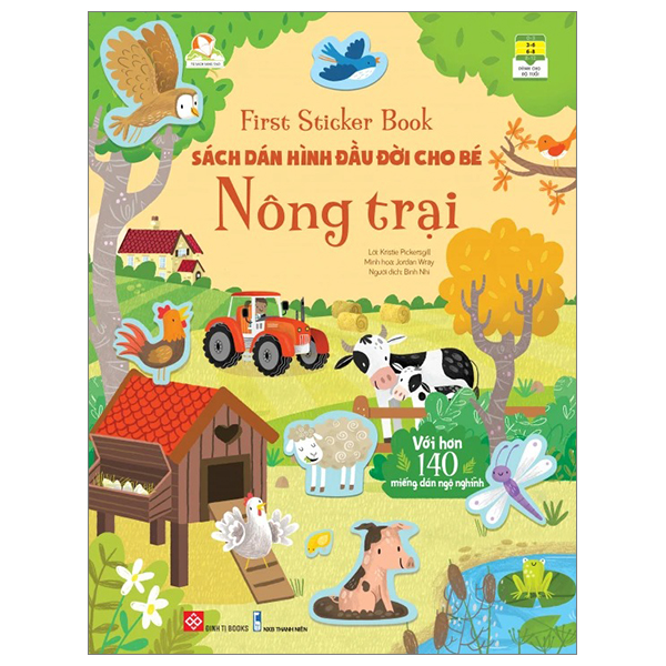 Bộ First Sticker Book - Sách Dán Hình Đầu Đời Cho Bé - Thú Cưng - Ảnh 18