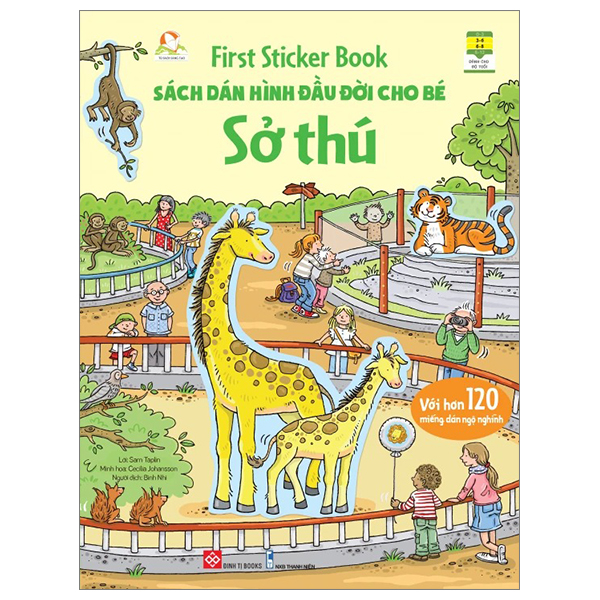 Bộ First Sticker Book - Sách Dán Hình Đầu Đời Cho Bé - Thú Cưng - Ảnh 20