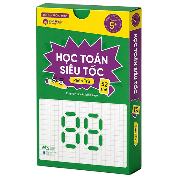 Bộ Flashcard - Thẻ Học Thông Minh - Học Toán Siêu Tốc - Phép Nhân (54 Thẻ) - Ảnh 7