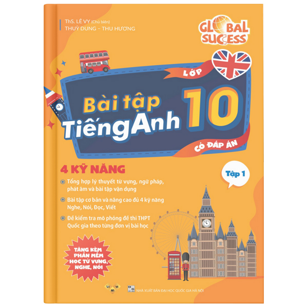 Bo
						
										
										Global Success - Bai Tap Tieng Anh 10 - Tap 1 (Co Dap An)