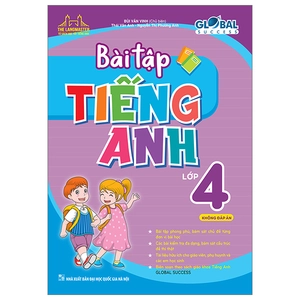 bộ global success - bài tập tiếng anh 4 - không đáp án