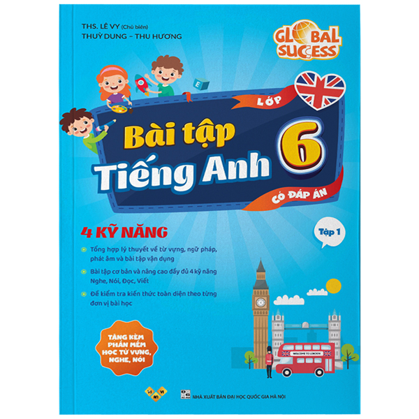 Bo
						
										
										Global Success - Bai Tap Tieng Anh 6 - Tap 1 (Co Dap An)