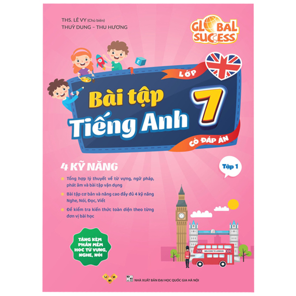 Bo
						
										
										Global Success - Bai Tap Tieng Anh 7 - Tap 1 (Co Dap An)