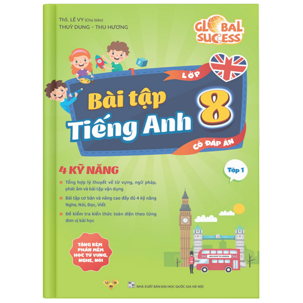 Bo
						
										
										Global Success - Bai Tap Tieng Anh 8 - Tap 1 (Co Dap An)