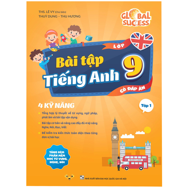 Bo
						
										
										Global Success - Bai Tap Tieng Anh 9 - Tap 1 (Co Dap An)