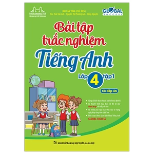 bộ global success - bài tập trắc nghiệm tiếng anh lớp 4 - tập 1 - có đáp án