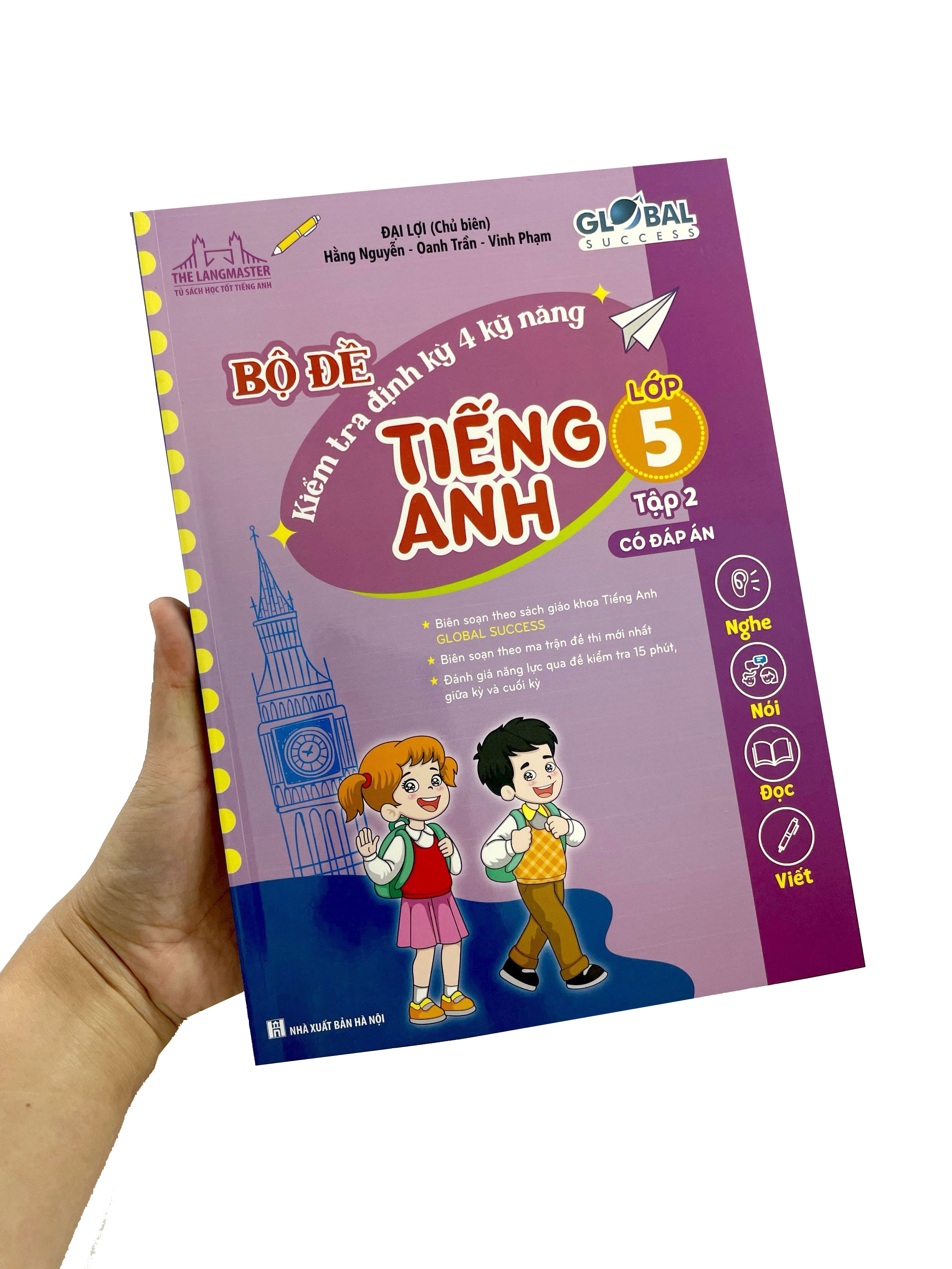 Bộ Global Success - Bộ Đề Kiểm Tra Định Kỳ 4 Kỹ Năng Tiếng Anh Lớp 5 - Tập 2 (Có Đáp Án) - Ảnh 9