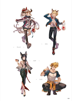 bộ granblue fantasy グランブルーファンタジー graphic archive vi extra works - Ảnh 11