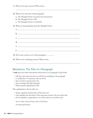 bộ great writing 1: student book with online workbook - Ảnh 9