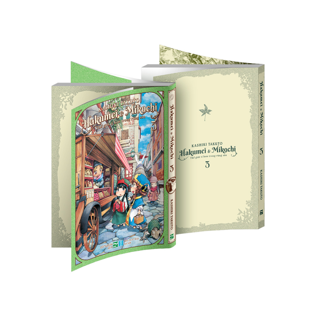 Bộ Hakumei Và Mikochi - Thế Giới Tí Hon Trong Rừng Sâu - Tập 3 - Bản Đặc Biệt - Tặng Kèm Bìa Áo + Travel Card 2 Mặt - Ảnh 4