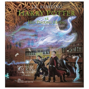 bộ harry potter và hội phượng hoàng - tập 05 - phiên bản màu - bìa cứng