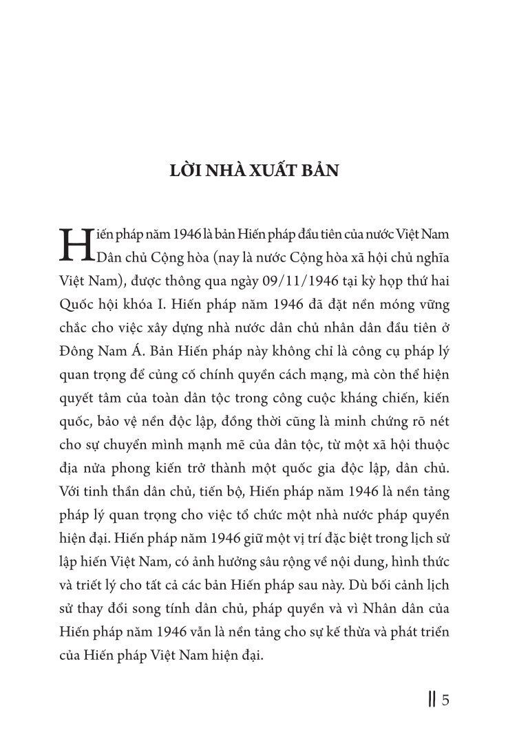 Bộ Hiến Pháp Năm 1946 - Nền Móng Của Một Quốc Gia Độc Lập - Ảnh 3