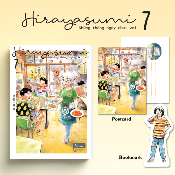 Bộ Hirayasumi - Những Tháng Ngày Chơi Vơi - Tập 7 - Tặng Kèm Bookmark Nhân Vật + Postcard Bồi Cứng