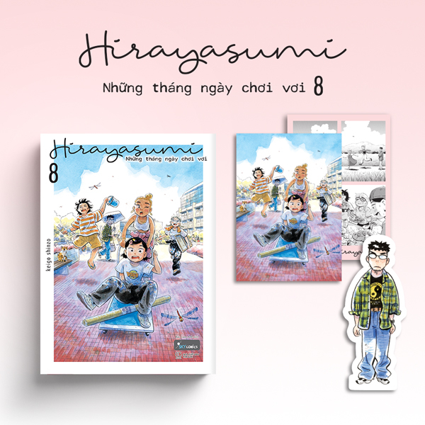 Bộ Hirayasumi - Những Tháng Ngày Chơi Vơi - Tập 8 - Tặng Kèm Bookmark Nhân Vật + Postcard Bồi Cứng
