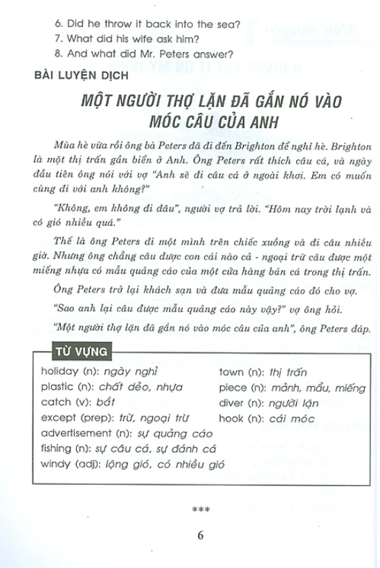 bộ học tiếng anh qua 90 mẩu chuyện cười song ngữ anh - việt (trình độ nâng cao) - Ảnh 7