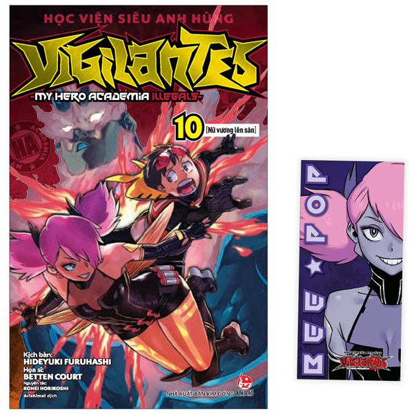 Bo
						
										
										Hoc Vien Sieu Anh Hung Vigilantes - My Hero Academia Illegals - Tap 10 - Nu Vuong Len San - Tang Kem Bookmark