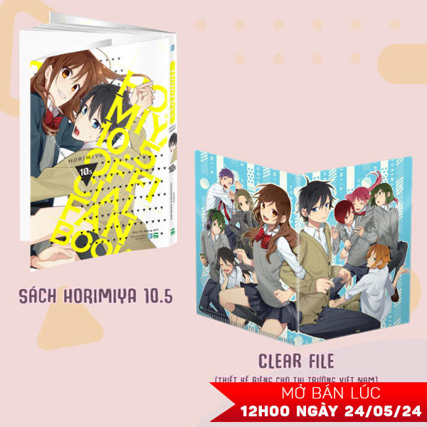 Bo
						
										
										HORIMIYA - Tap 10.5 - Official Fanbook - Ban Dac Biet - Tang Kem Clear File