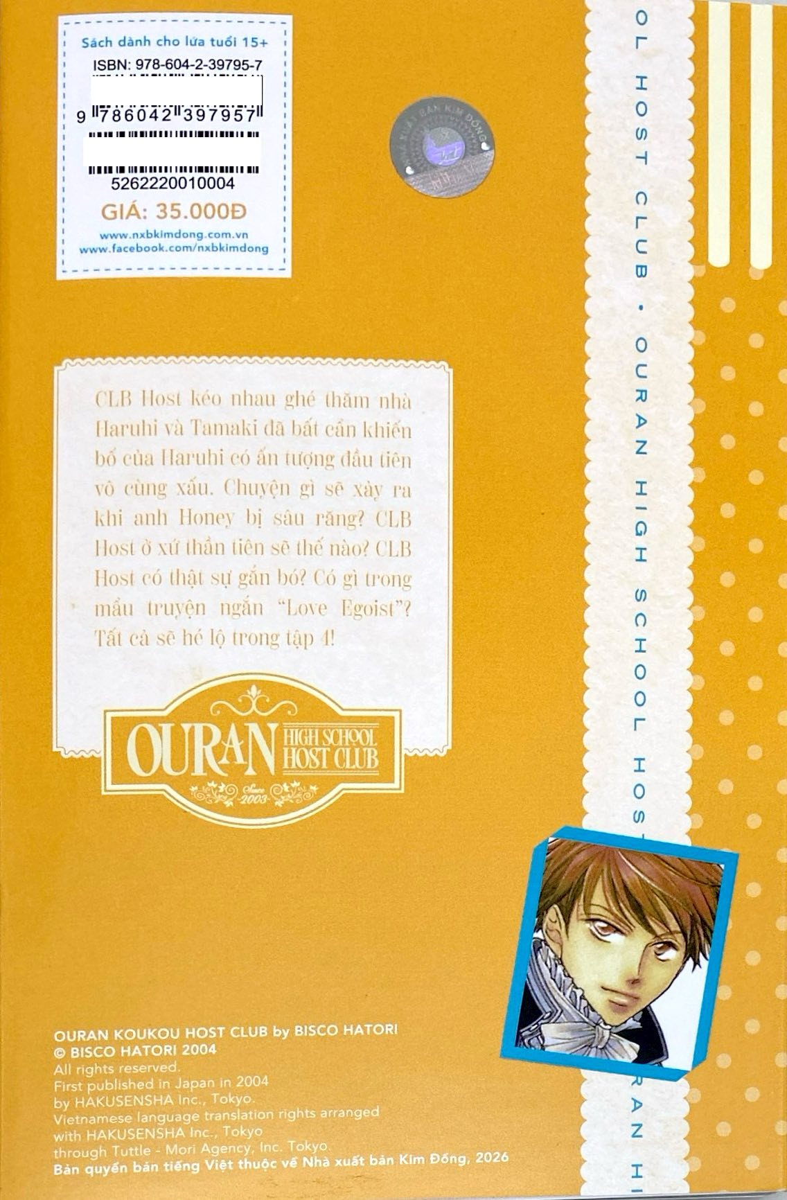 Bộ Host Club Trường Ouran - Tập 4 - Ảnh 7