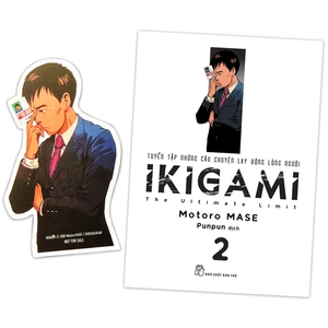 bộ ikigami - tập 2 - tặng kèm bookmark