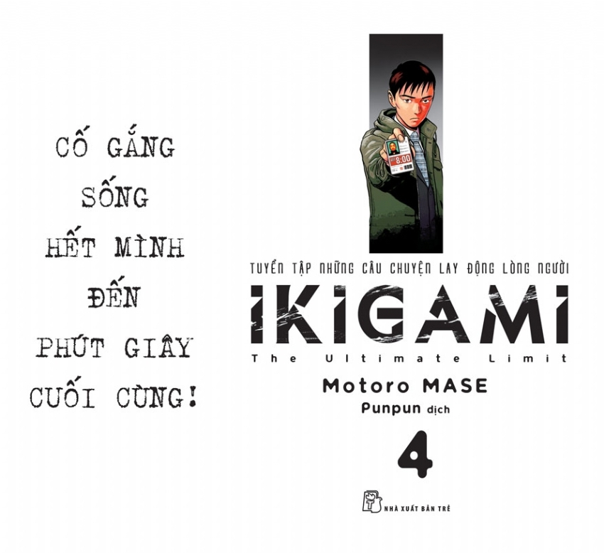 bộ ikigami - tập 4 - tặng kèm bookmark - Ảnh 2